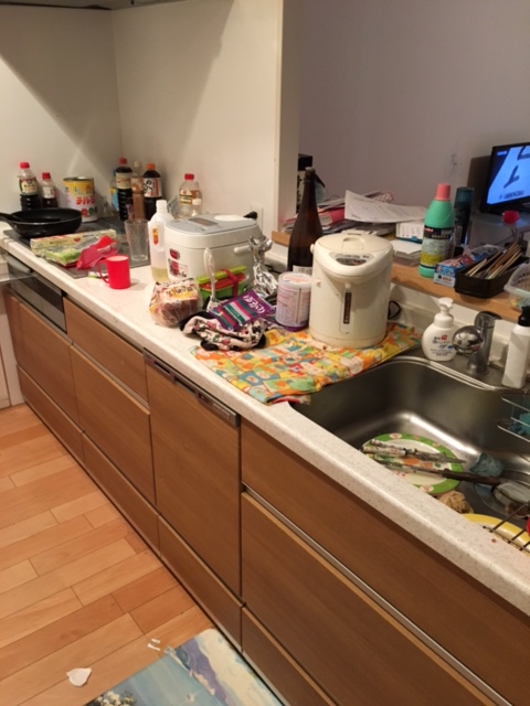 キッチンは作業スペースが広く、料理がしやすいそう。「私も料理を作るのですが、2人で立ってもゆとりがあっていいですね。子どもが4人いて食器をたくさん使うので、食洗機も便利でフル稼働しています」