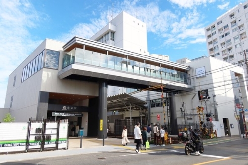 東急目黒線奥沢駅